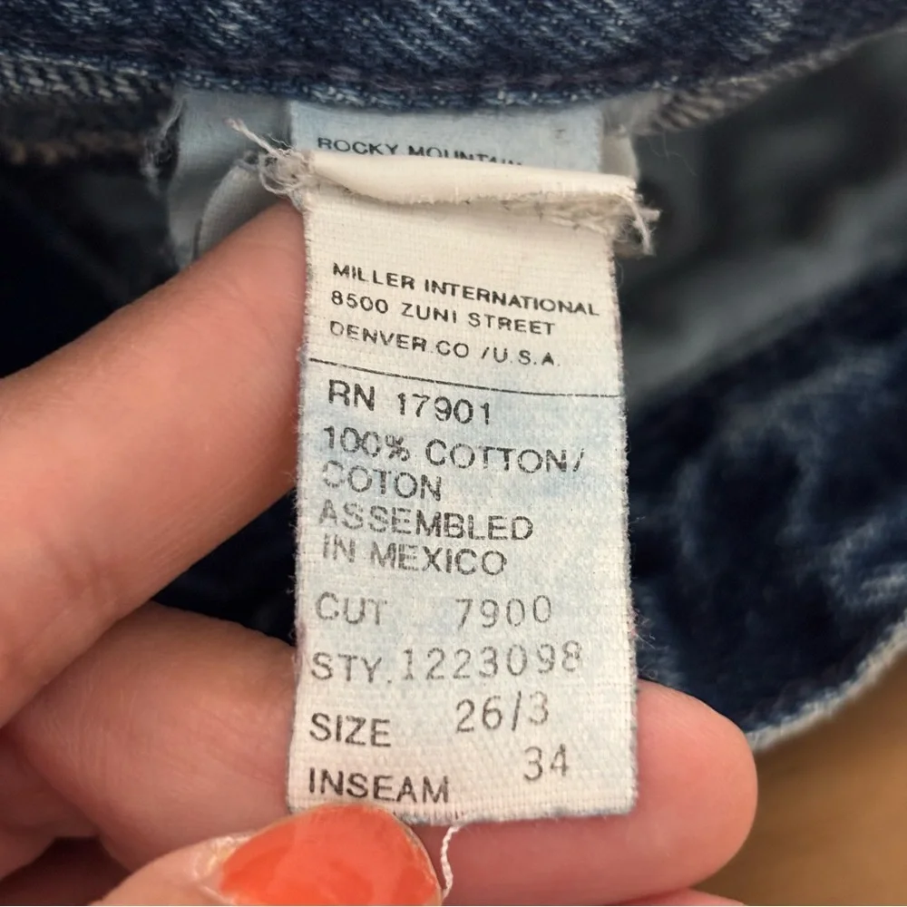 Vintage Rocky Mountain  Straight Leg Women's Jeans - Picture 6 of 12